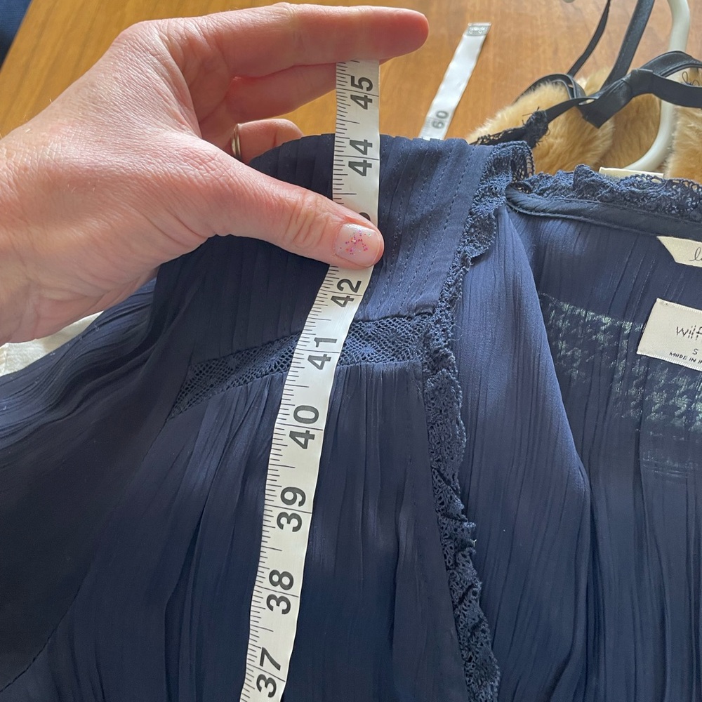 Wilfred Navy Blue Midi Dress - Picture 10 of 16